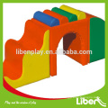 Indoor criança espuma de escalada brinquedo playground equipamentos, esponja brinquedo Crianças Soft Play para o partido alugar trem túnel LE.RT.016